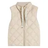 Max Mara The Cube Quilted Down Vest In Neutral