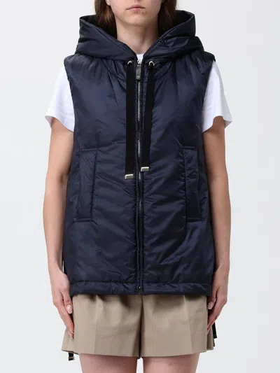 Max Mara The Cube Waistcoat Woman In Blue