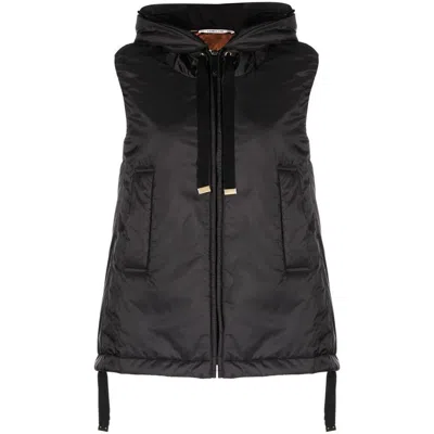 Max Mara The Cube Waistcoats In Black