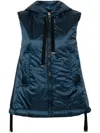 Max Mara The Cube Greengo Sleeveless Jacket In Blue