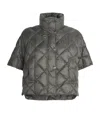Max Mara The Cube Water-repellent Poncho In Green