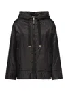 Max Mara The Cube Padded Hooded Jacket In Water-repellent Fabric In Brown