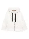 Max Mara The Cube Green H Down Jacket Women In White