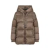 Max Mara The Cube Wintercoat In Brown