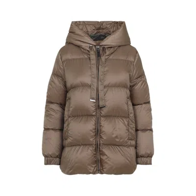 Max Mara The Cube Wintercoat In Brown