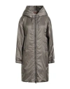 Max Mara The Cube Woman Coat Khaki Size 4 Polyester In Brown