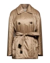 Max Mara The Cube Woman Jacket Camel Size 2 Polyester In Multi