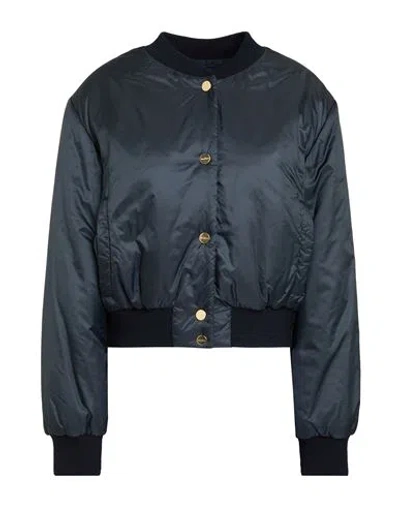 Max Mara The Cube Woman Jacket Navy Size 2 Polyester, Wool, Polyamide, Elastane