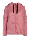 Max Mara The Cube Hooded Padded Shell Jacket In Pink