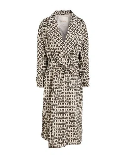 Max Mara The Cube Woman Overcoat & Trench Coat Taupe Size 2 Cotton, Polyester, Polyamide In Neutral