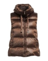 Max Mara The Cube Woman Puffer Brown Size 8 Polyamide