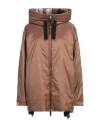 Max Mara The Cube Zip-up Drawstring Reversible Jacket In Beige