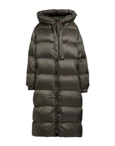 Max Mara The Cube Woman Puffer Dark Green Size 8 Polyester
