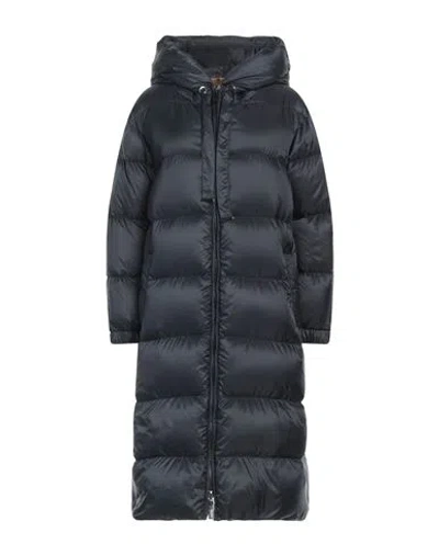 Max Mara The Cube Woman Puffer Navy Blue Size 8 Polyester
