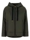 Max Mara The Cube Nylon Jacket In Green