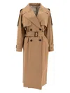 Max Mara The Cube Coats In Beige