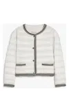 Max Mara The Cube Kate Quilted Jacket Grey In Grey