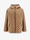 Max Mara The Cube Camel Polyester Leo Reversible Jacket