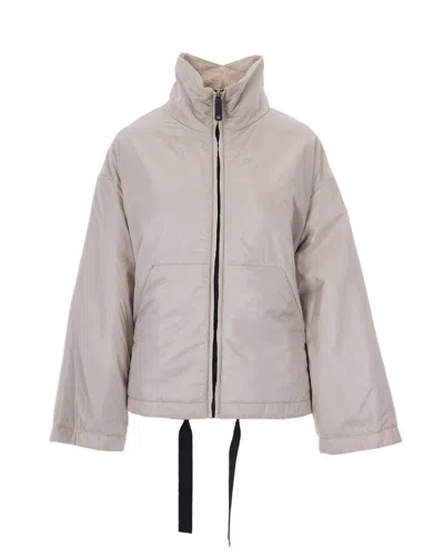 Max Mara The Cube Women's Quilted Zip-front Puffer Jacket In Ghiaccio
