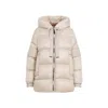 Max Mara The Cube Seia Down Jacket In Nude & Neutrals