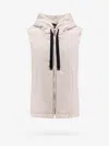 Max Mara The Cube Women The Cube Sleeveless Jacket With Cameluxe Padding In Pink