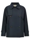 Max Mara The Cube Zeno Coats And Trench Coats Blue