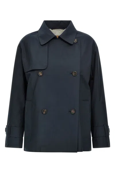 MAX MARA THE CUBE MAX MARA THE CUBE 'ZENO' SHORT TRENCH COAT