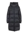 Max Mara The Cube Zip-up Hooded Jacket In Black