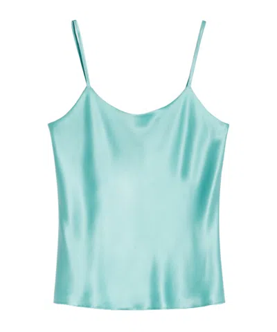 Max Mara Thin Shoulder Strap In Blue