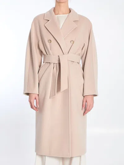 Max Mara Women 101801 Icon Special Edition Coat In Cream