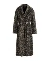 Max Mara Double-breasted Tweed Coat In Black