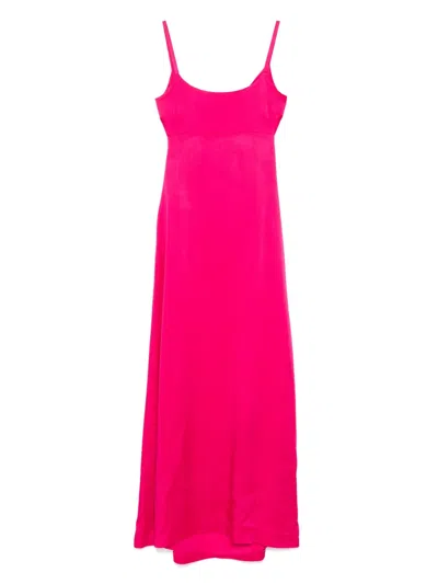 Max Mara Tie-detailed Maxi Dress