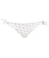 Max Mara Beachwear Samira White Bikini Bottom In White