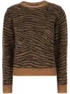 Max Mara Studio Abadan Sweater Camel In 褐色
