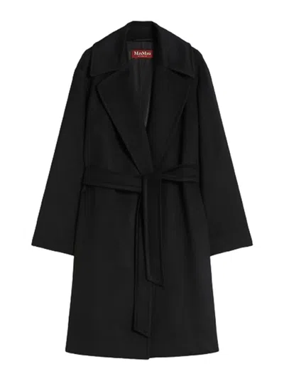 MAX MARA TIGRE WOOL DRESSING GOWN COAT