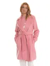 Max Mara Tigre Woolen Coat In Pink