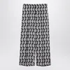 Max Mara Timeless All Over Printed Silk Trousers