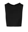 Max Mara Timeless Top Black In Black