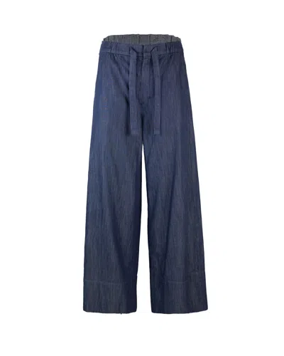 Max Mara Timeless Pantalone Jour Blu