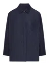 Max Mara Timeless Regular Fit Denim Shirt In Blue