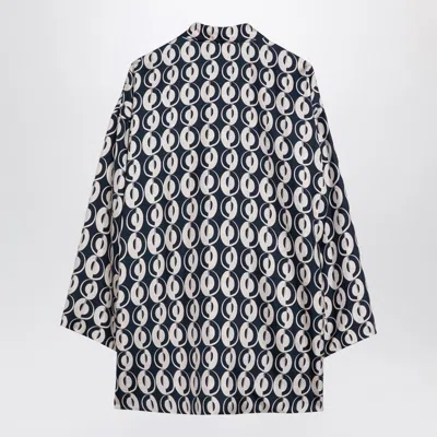 Max Mara Timeless Women's Reversible Patterned Silk Blouse