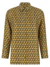 Max Mara Times Shirt And Blouse Multicolor In Gold