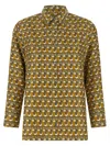 Max Mara Times Shirt And Blouse Multicolor In Gold