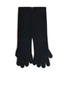 Max Mara 'timor' Black Cashmere Gloves In Black
