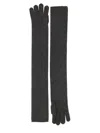 Max Mara "timor" Gloves In Black