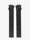Max Mara Women Cashmere Gloves In Grey