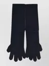 Max Mara 'timor' Ribbed Long Five-finger Gloves