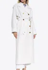 Max Mara Double-breasted Wool Trench Coat