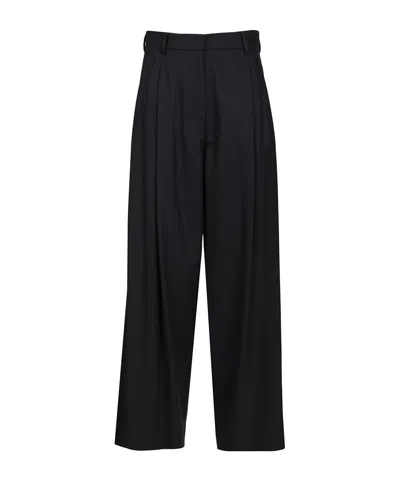 Max Mara 's  Titty Wide Leg Pants In Black