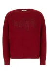 Max Mara Tiziano Red Wool Blend Sweater In 016